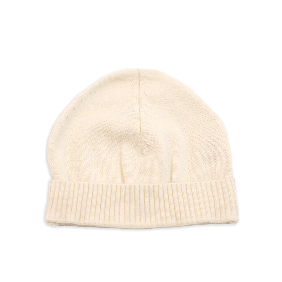 Milan Knit Baby Hat | Cream