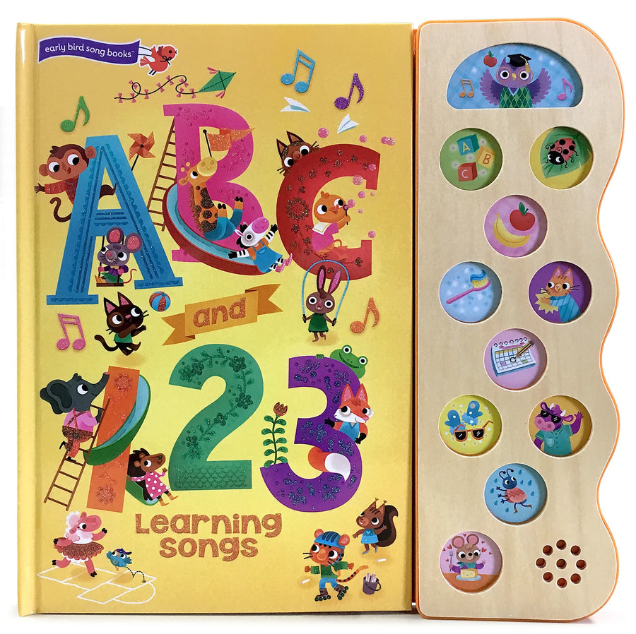 ABC + 123 Learning Songs Book