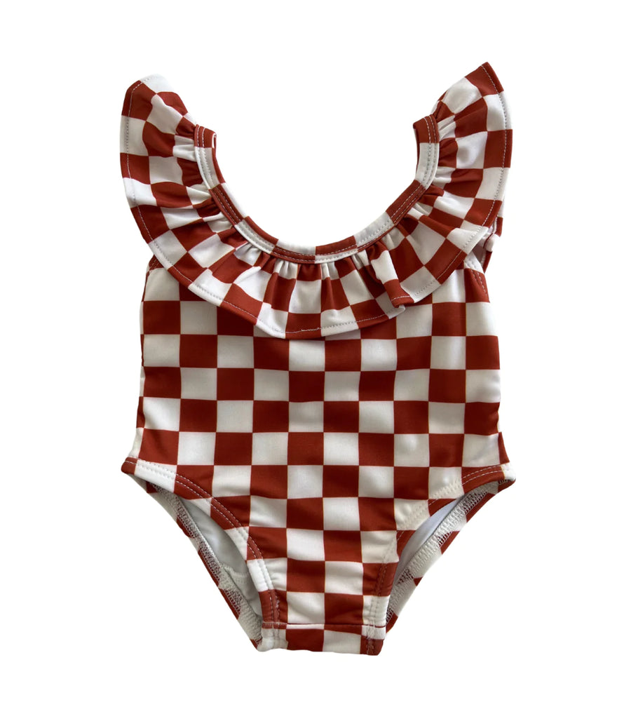 Stracciatella Checkerboard Isla Swimsuit UPF 50+