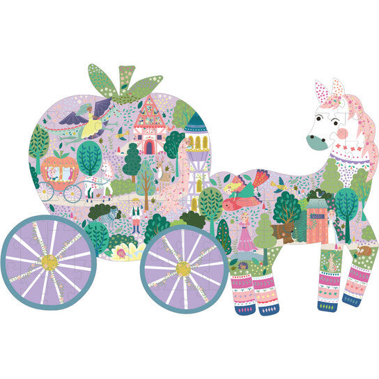80pc Horse & Carriage Jigsaw Puzzle