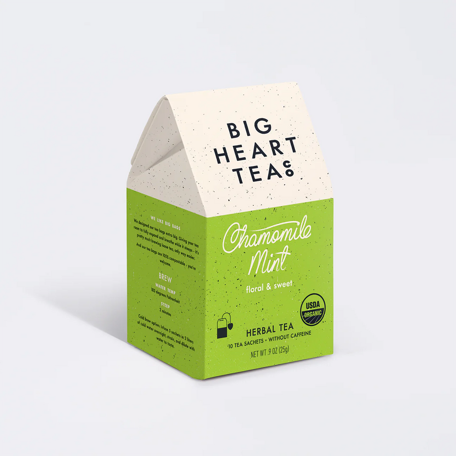 Chamomile Mint Caffeine-Free Herbal Tea - 10 Pack