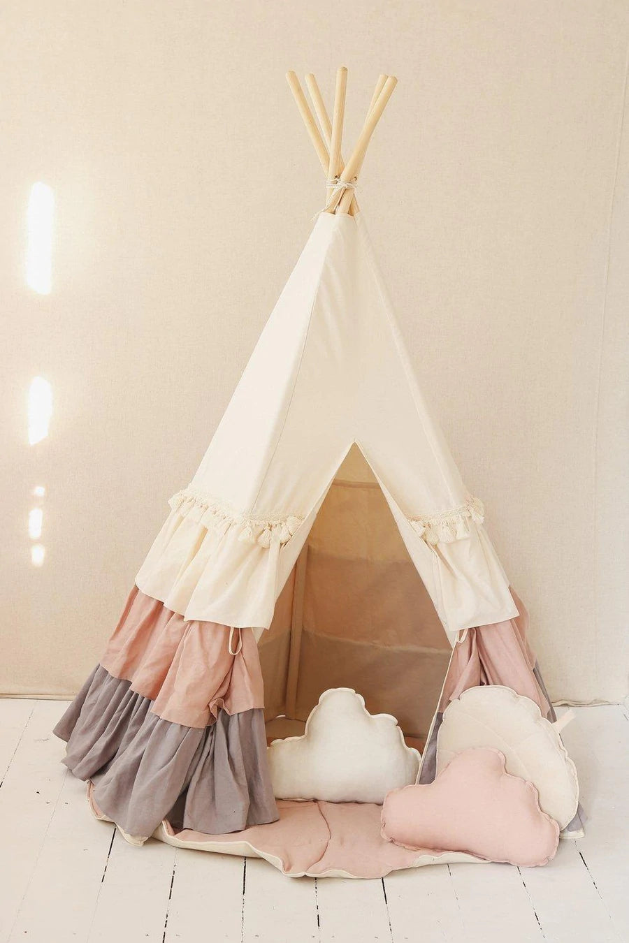 Powder Frills Teepee Tent with Frills | IN STORE PICK UP ONLY
