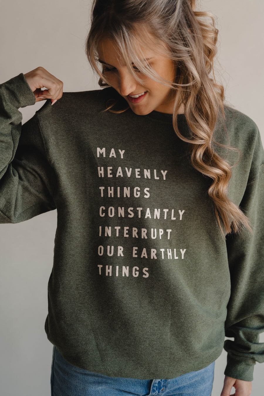 Heavenly Things Crewneck