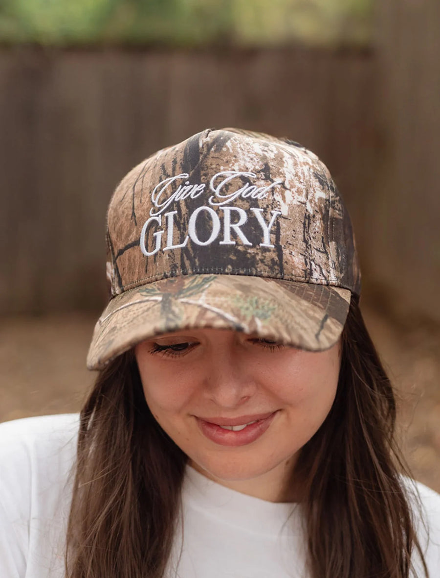 PREORDER: Give God Glory Camo Hat