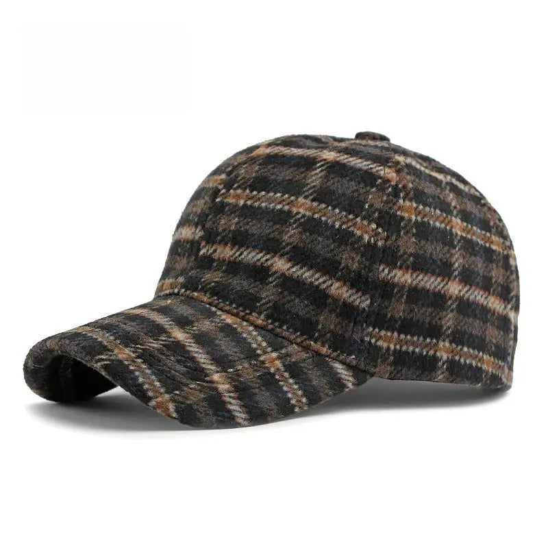 Plaid Baseball Cap