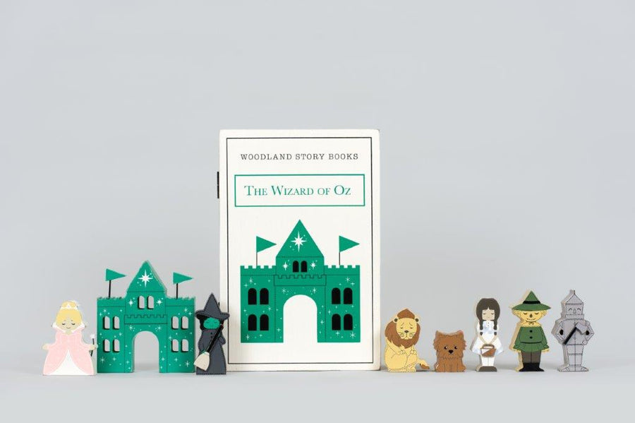 The Wizard Of Oz Wood Storybook Set