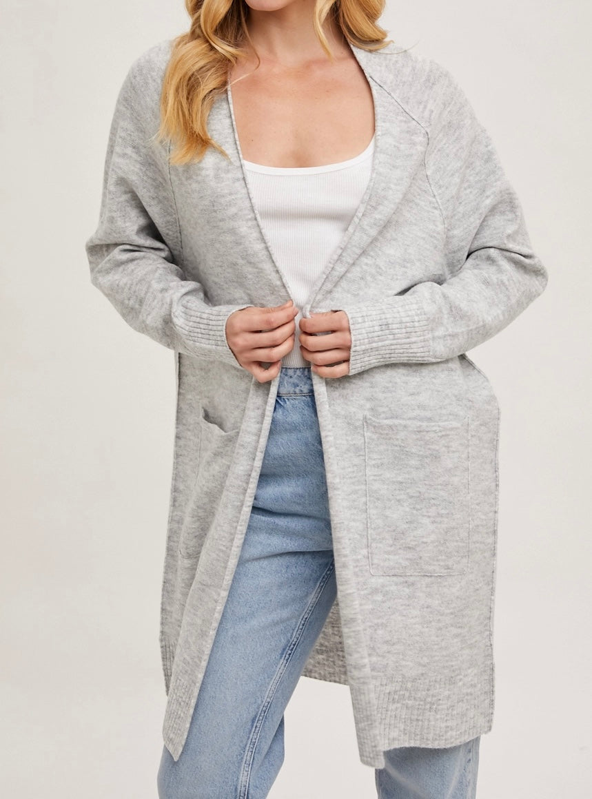 Grey Lightweight cardigan