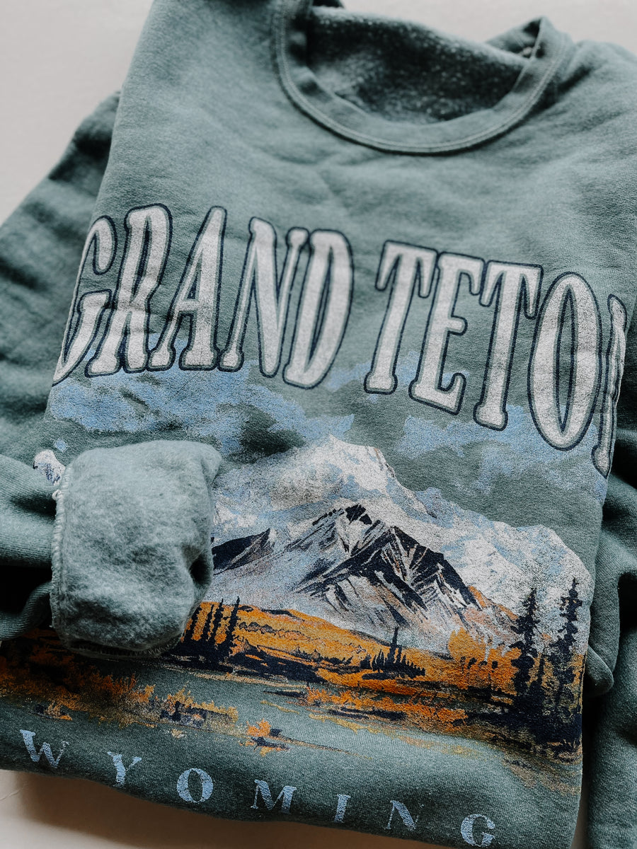 Grand Teton Graphic Crewneck