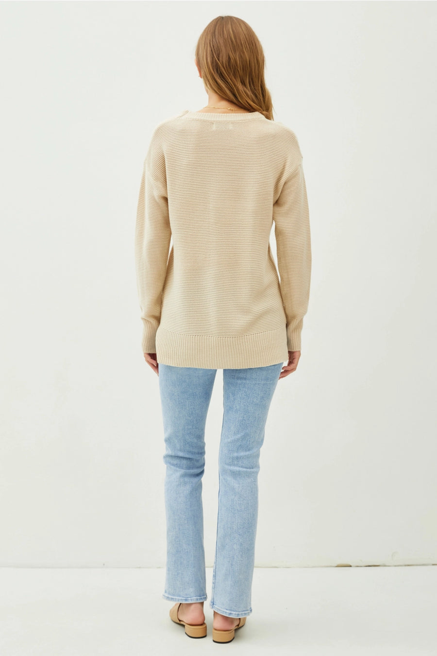 The Kick Back Knit Sweater