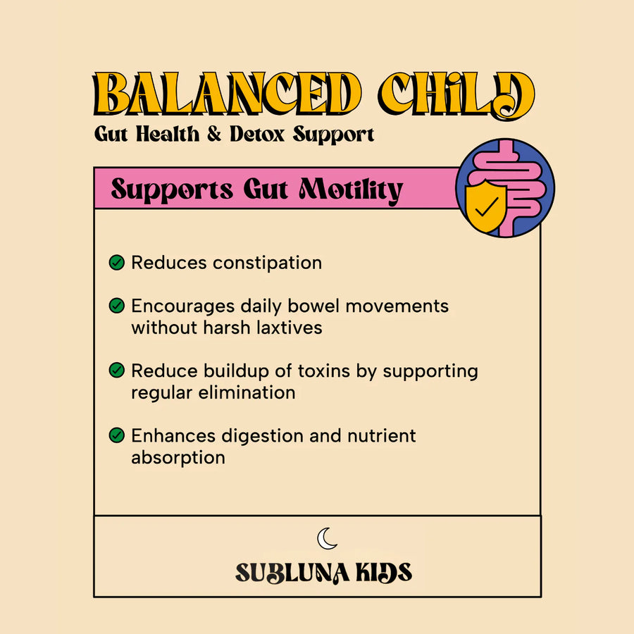 Balanced Child: Detox & Gut Gummy