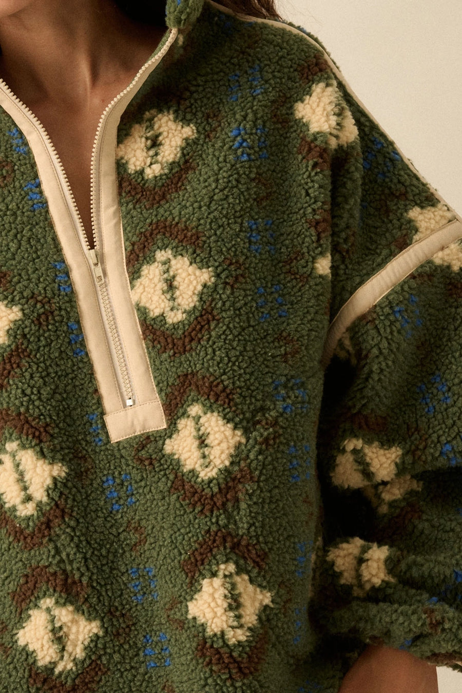 Aztec Sherpa Half-Zip