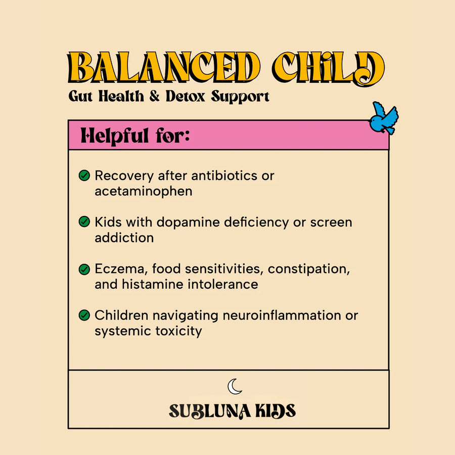 Balanced Child: Detox & Gut Gummy