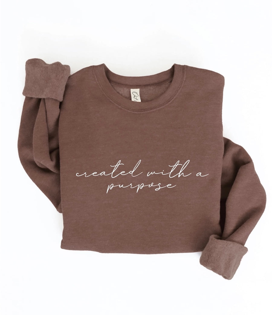 Created With A Purpose Crewneck