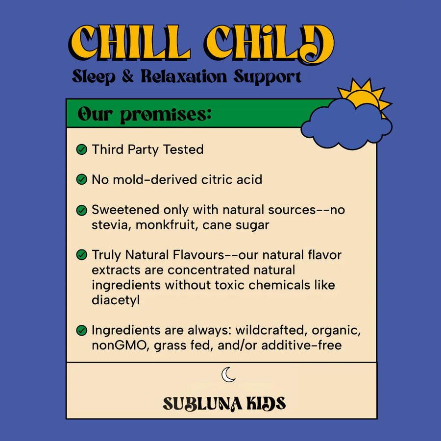 Chill Child: Calm & Sleep Gummy