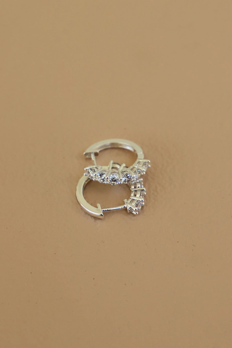 Elan Silver Hoops