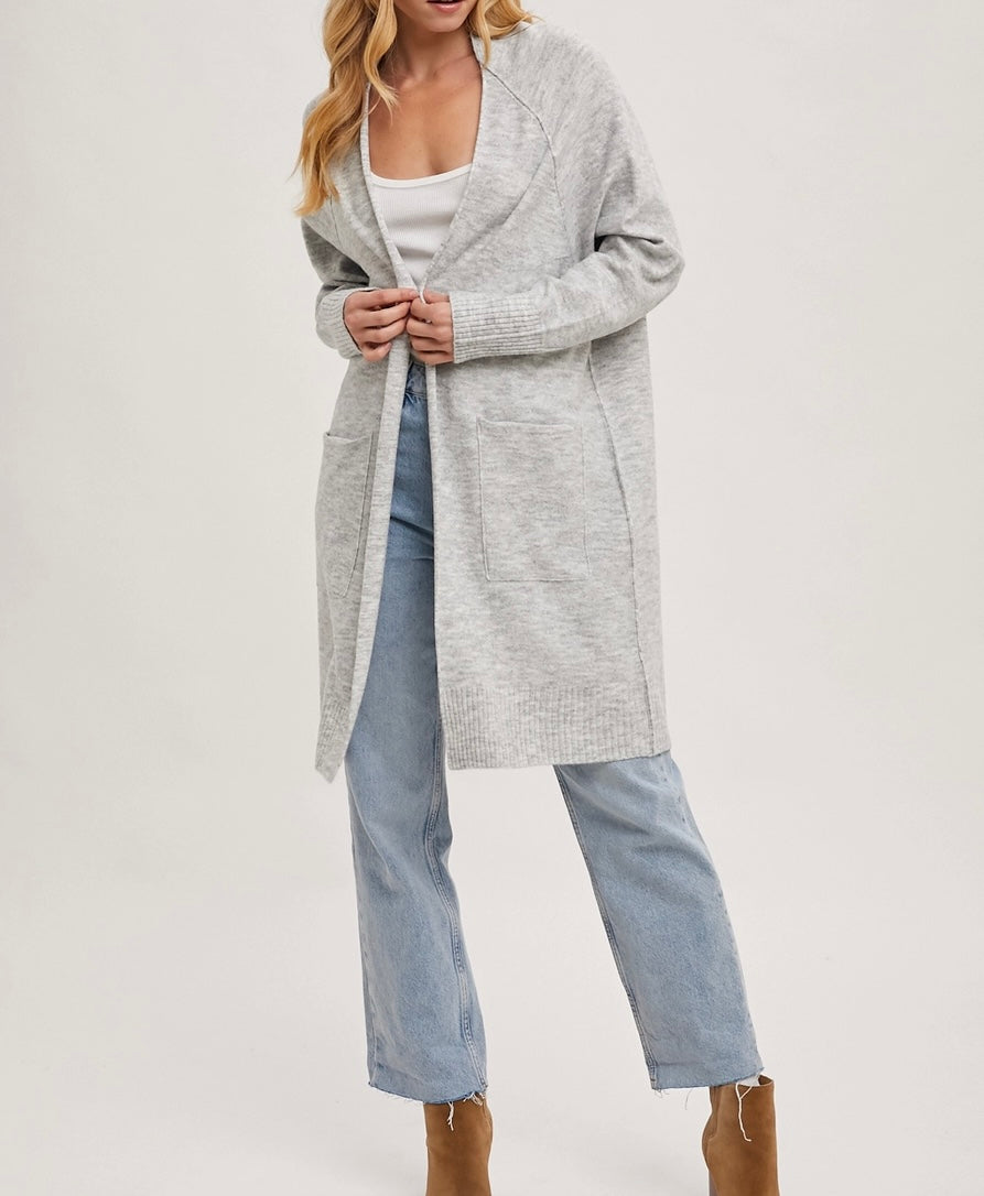 Grey Lightweight cardigan