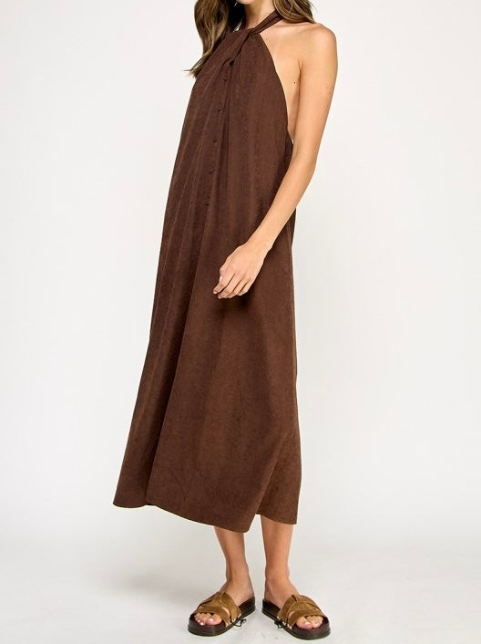 Knot Halter Dress