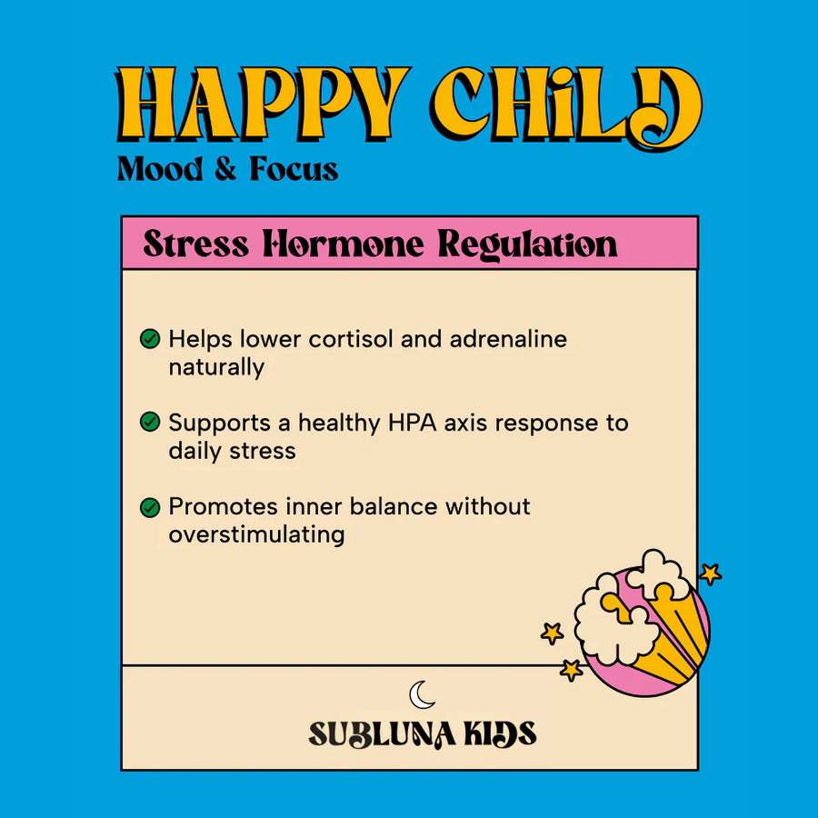Happy Child: Mood & Brain Gummy - Piña Colada Flavor