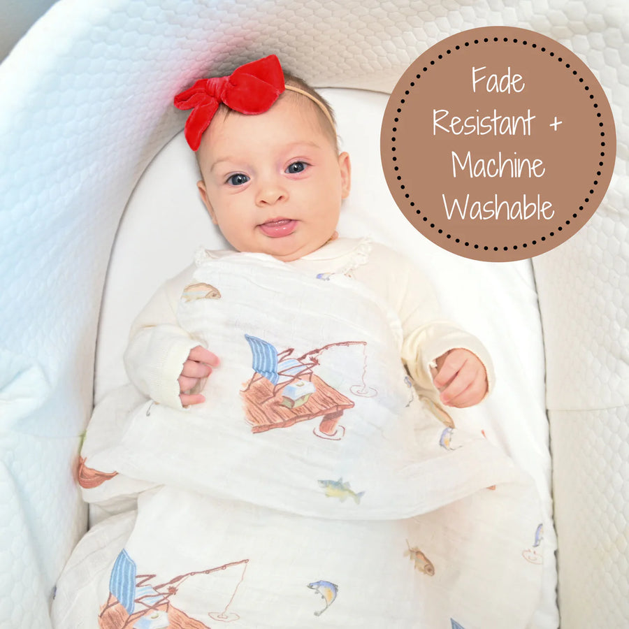 Go Fishing Adventure Swaddle