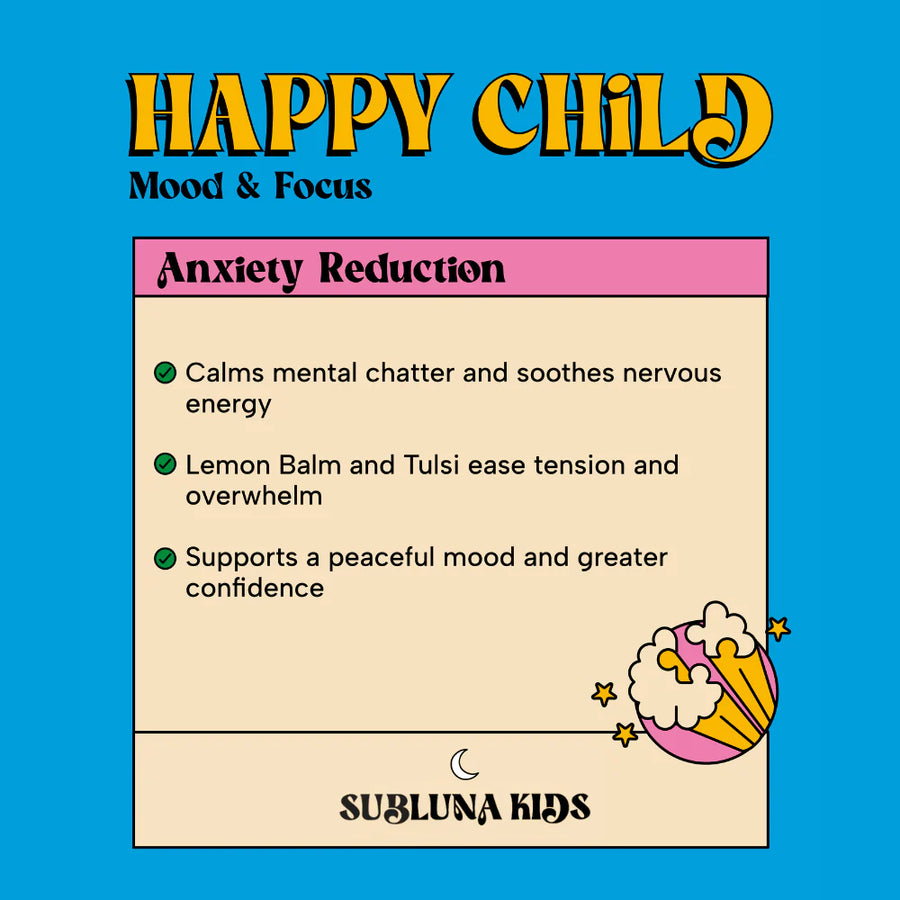 Happy Child: Mood & Brain Gummy - Piña Colada Flavor