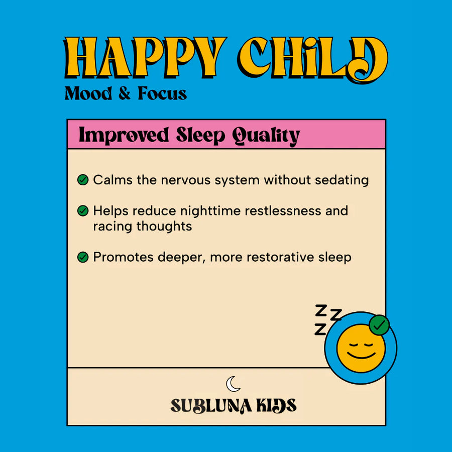 Happy Child: Mood & Brain Gummy - Piña Colada Flavor
