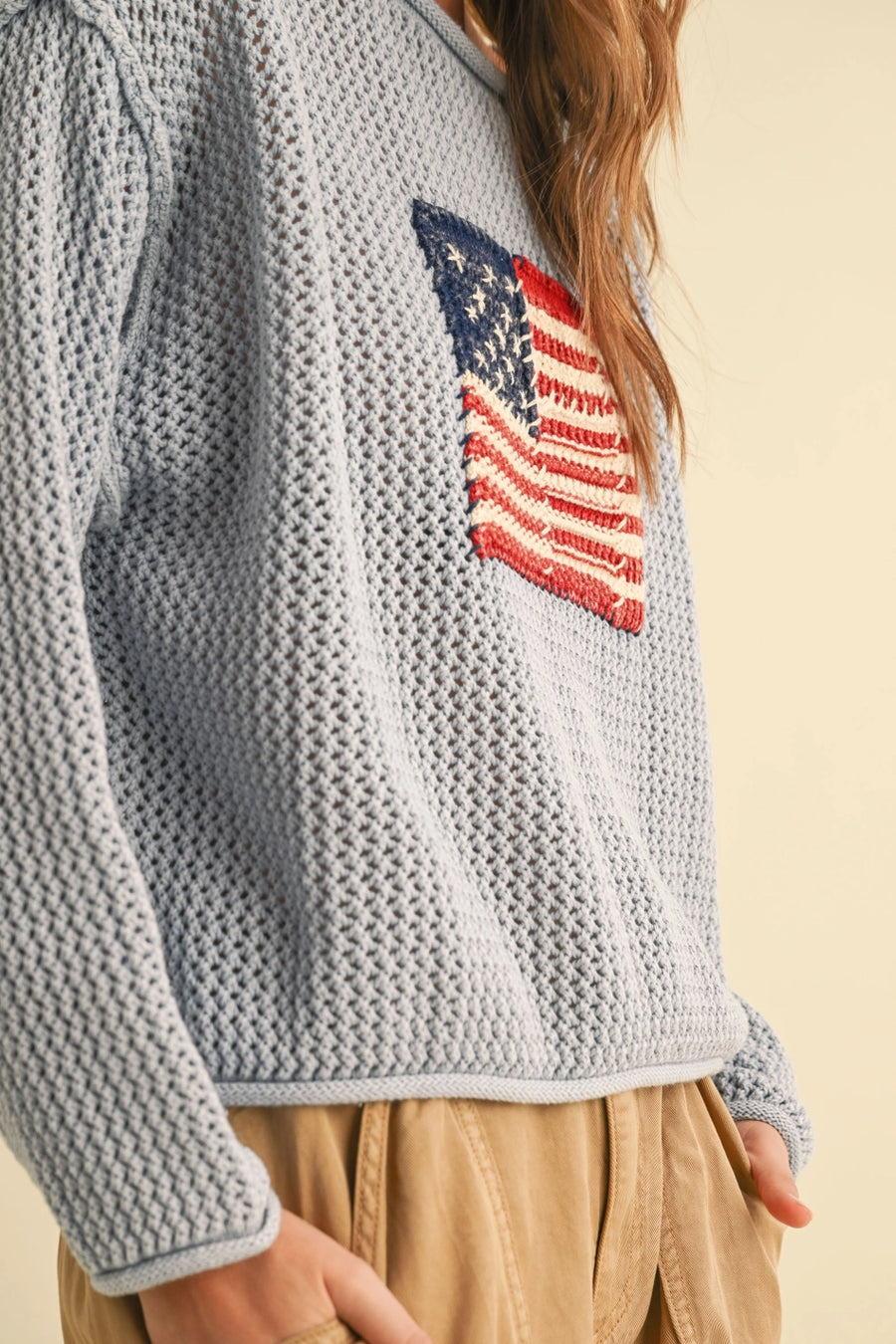 Flag Knit Sweater