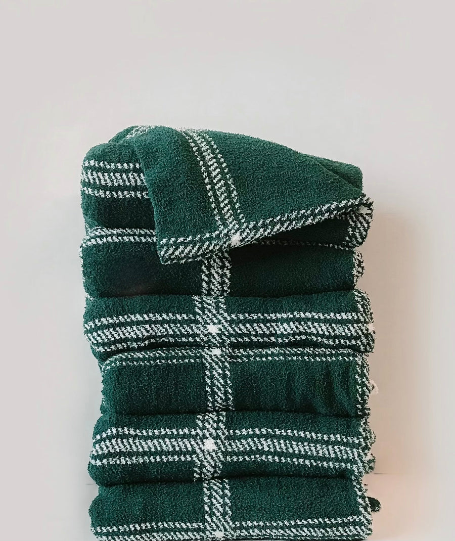 Plaid Plush Blanket