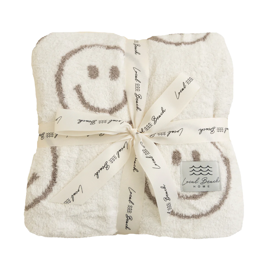 Smiley Luxe Baby Blanket