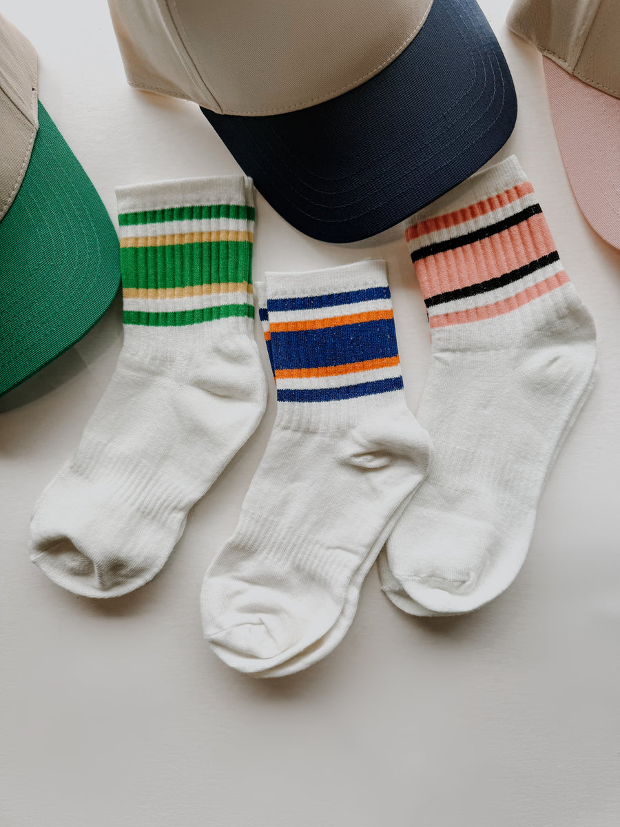 Rufia Striped Ankle Socks