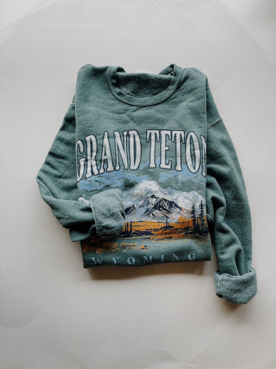 Grand Teton Graphic Crewneck