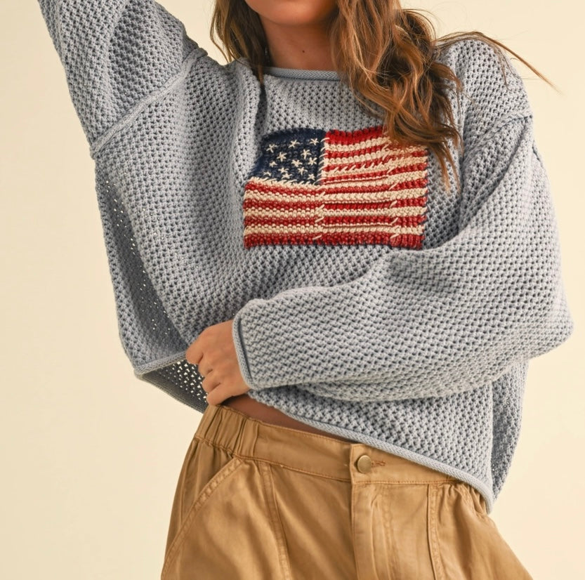 Flag Knit Sweater
