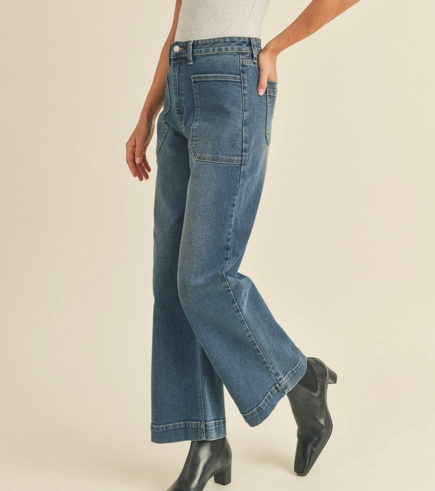 Utility Pant - Dark Wash