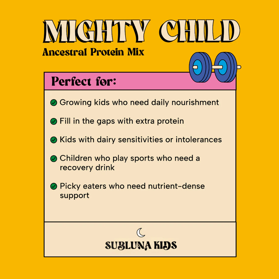 Mighty Child: Ancestral Protein Chocolate Mix