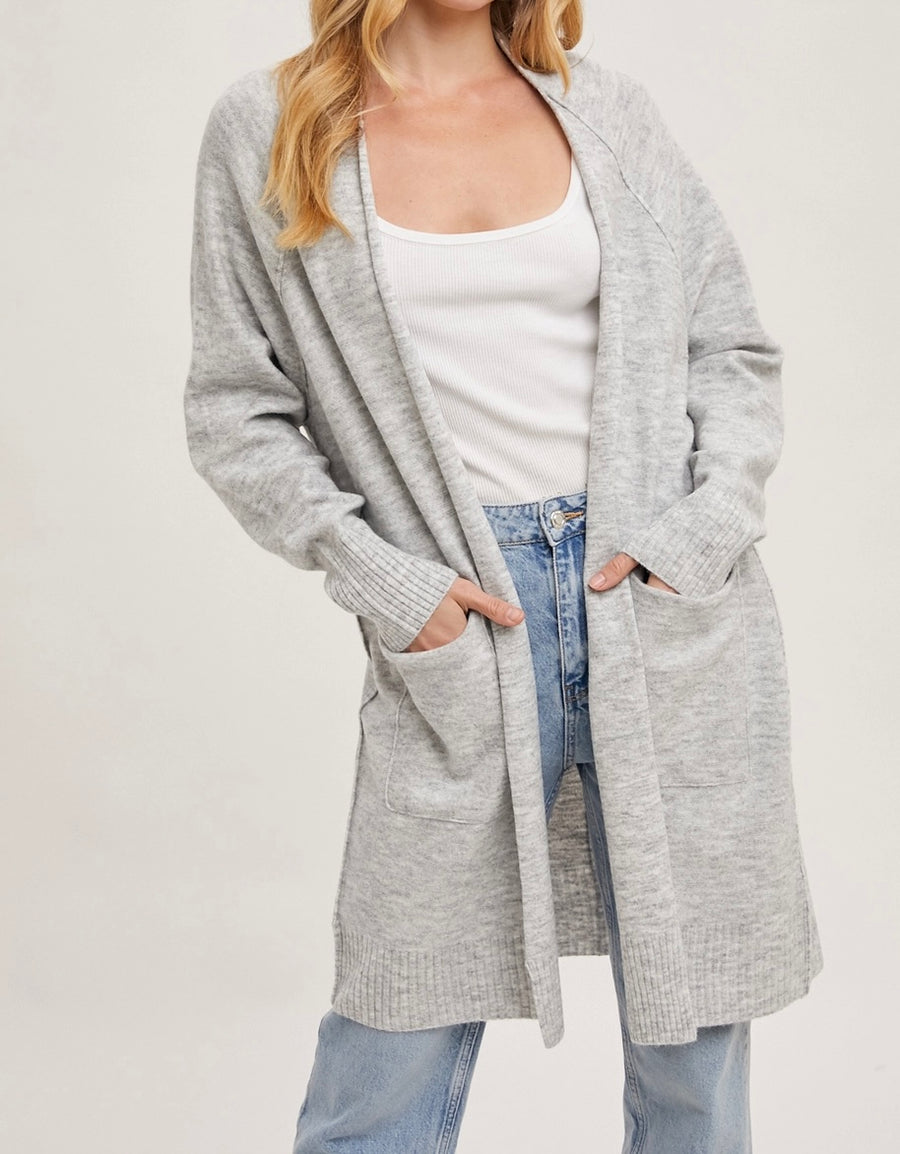 Grey Lightweight cardigan