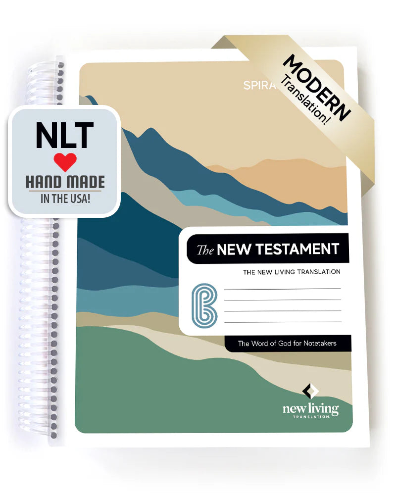 NLT New Testament - Mountains (Softcover)