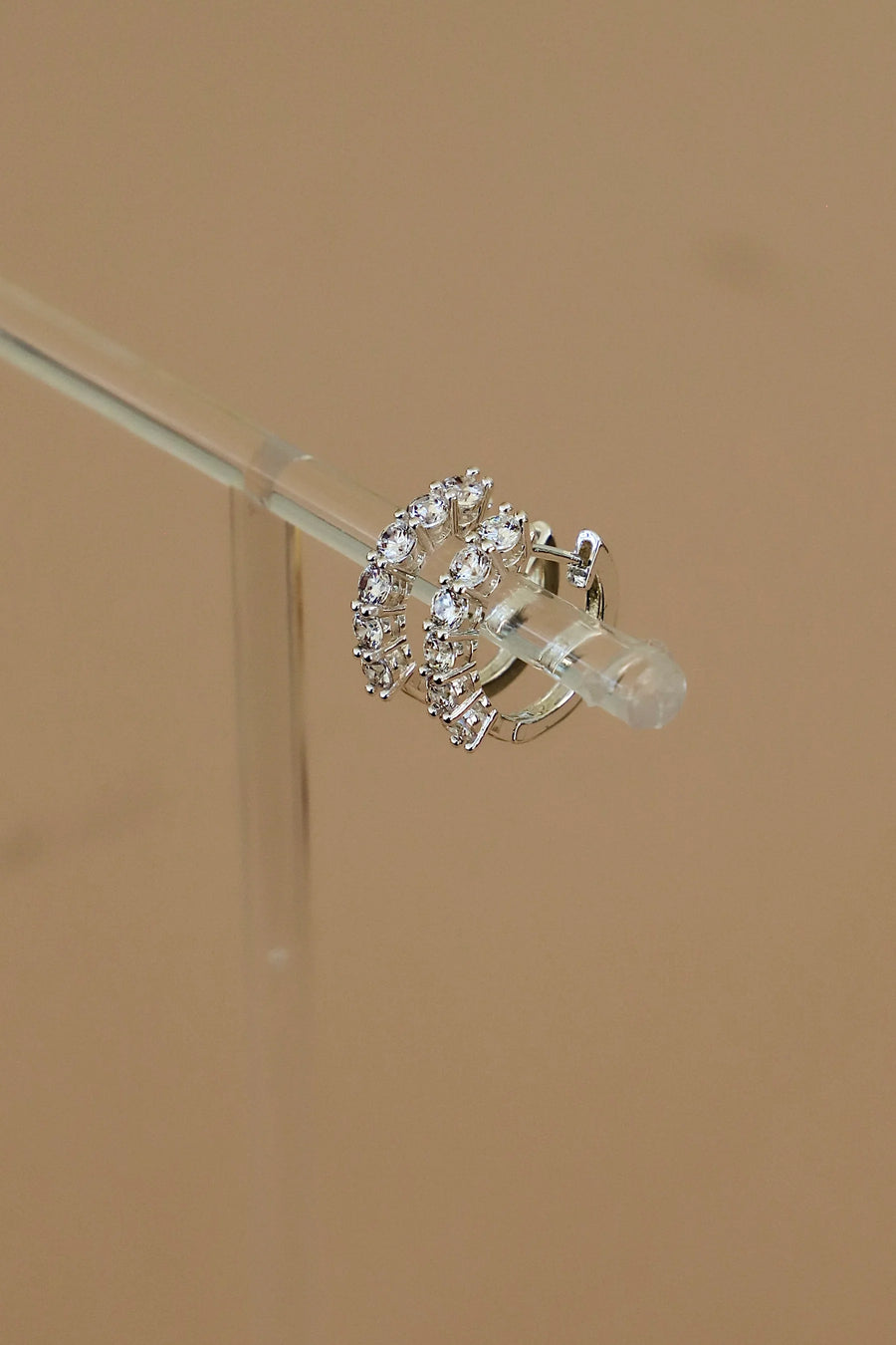 Elan Silver Hoops