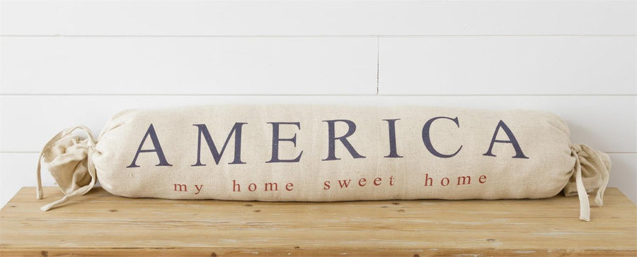 Bolster Pillow - America IN STORE PICKUP ONLY