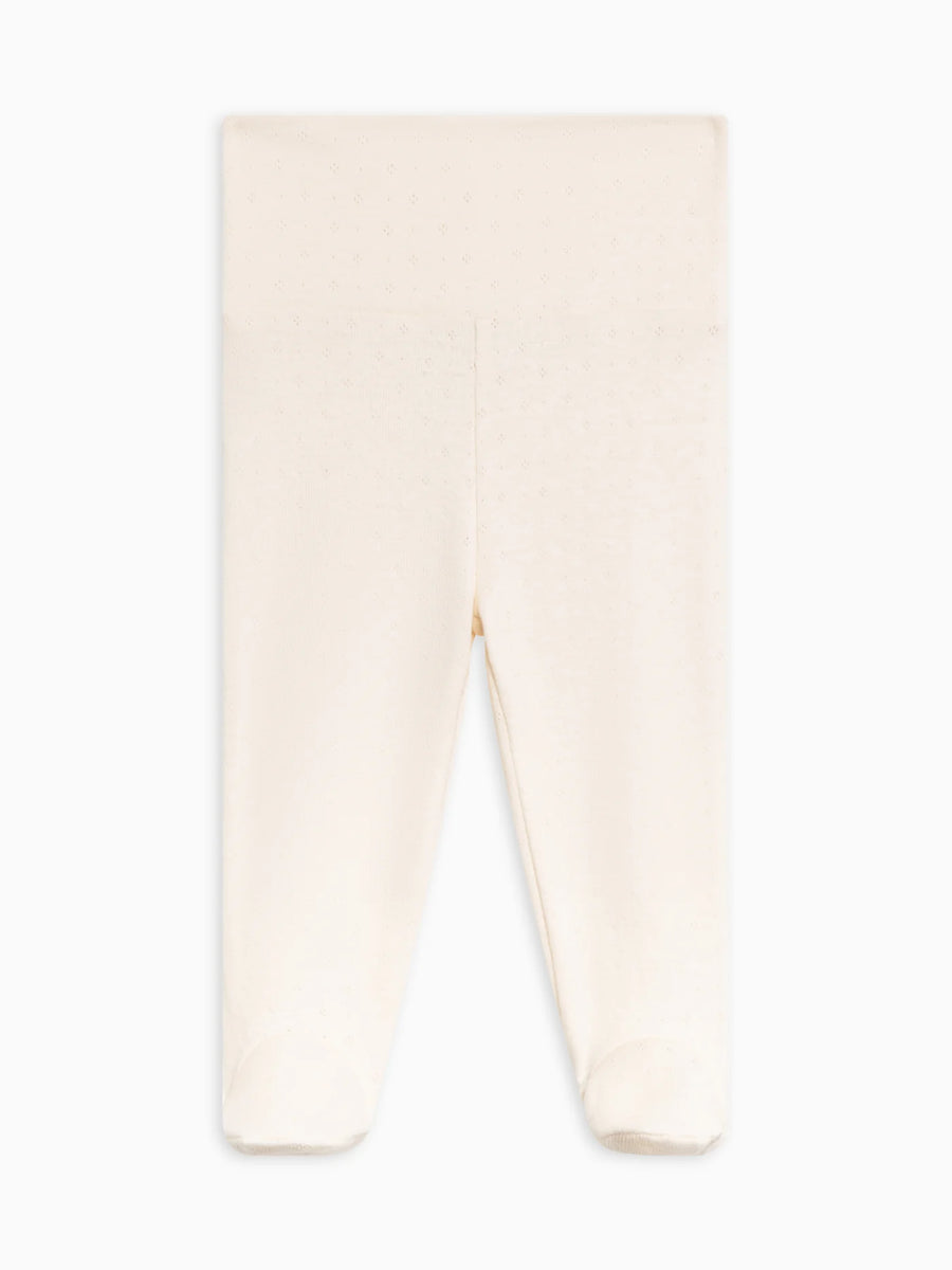 Chloe Pointelle Footed Pant