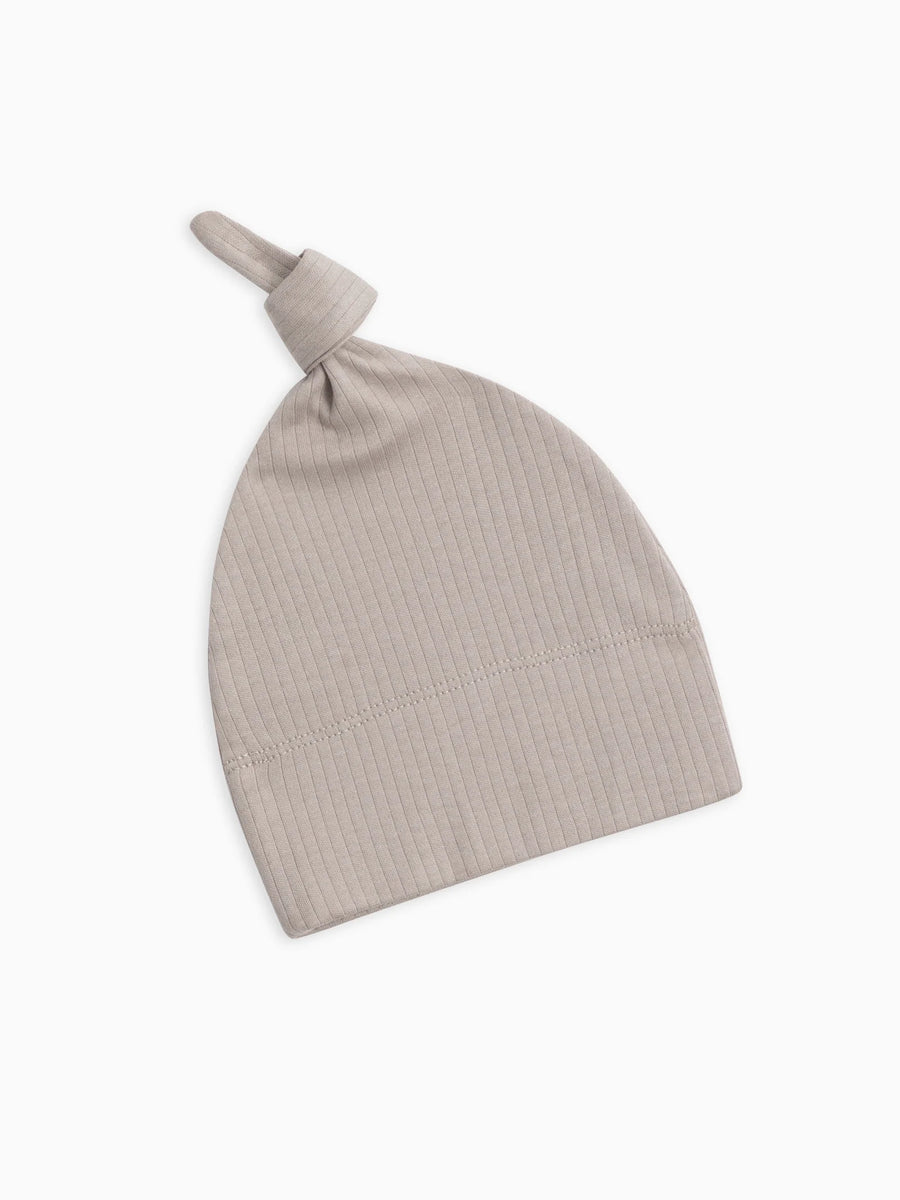 Ribbed Knotted Hat