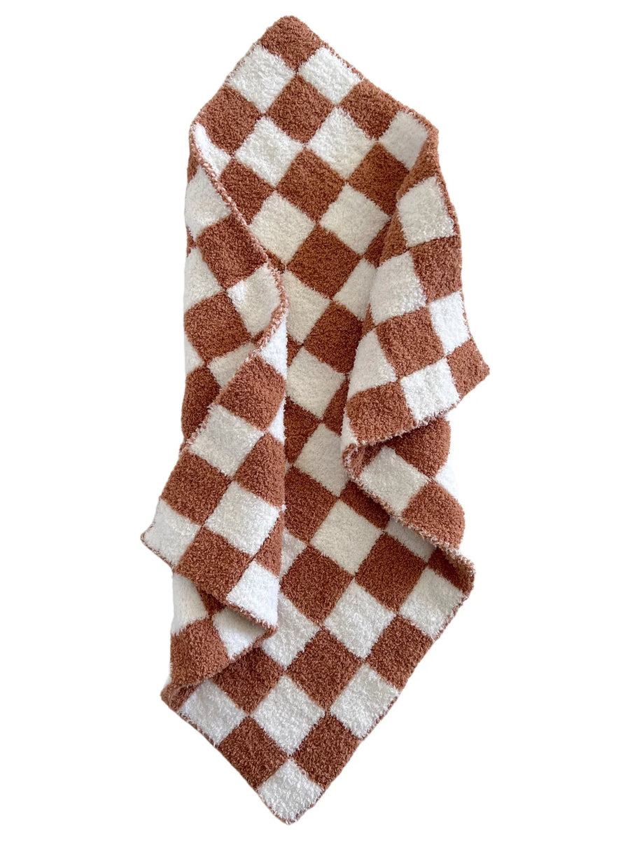 Phufy Bliss Checkerboard Mini Blanket