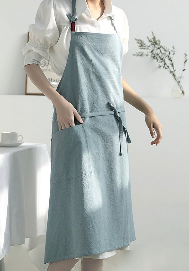 Cotton & Linen Long Apron