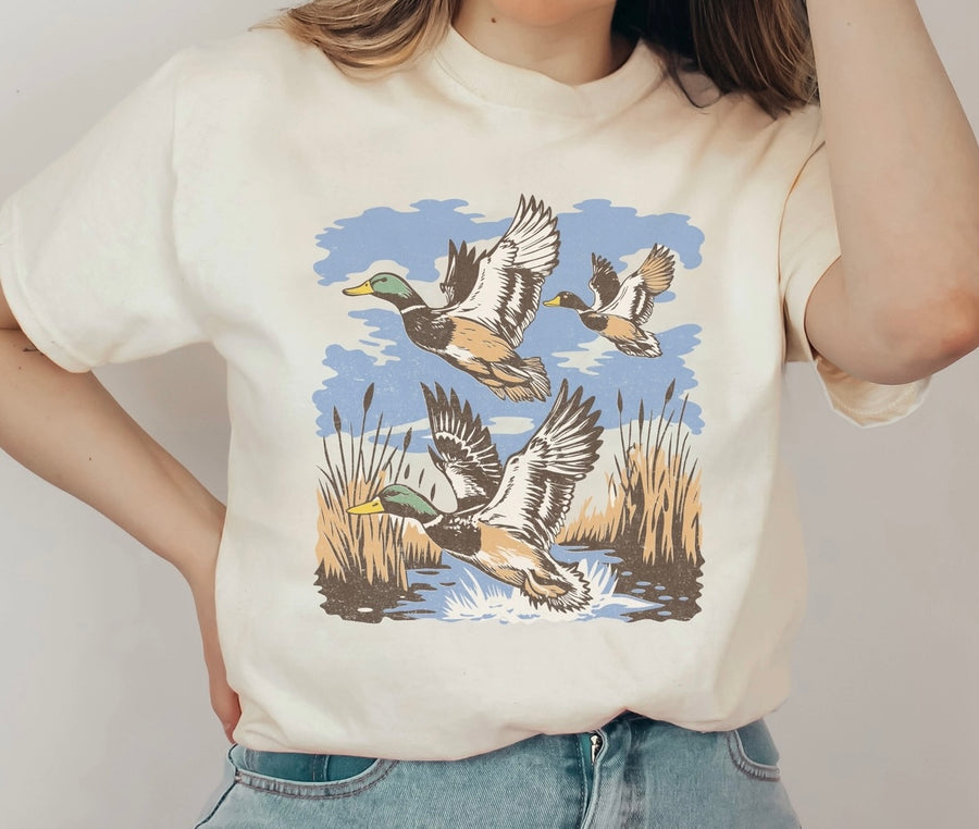 Mallard Ducks Graphic Tee