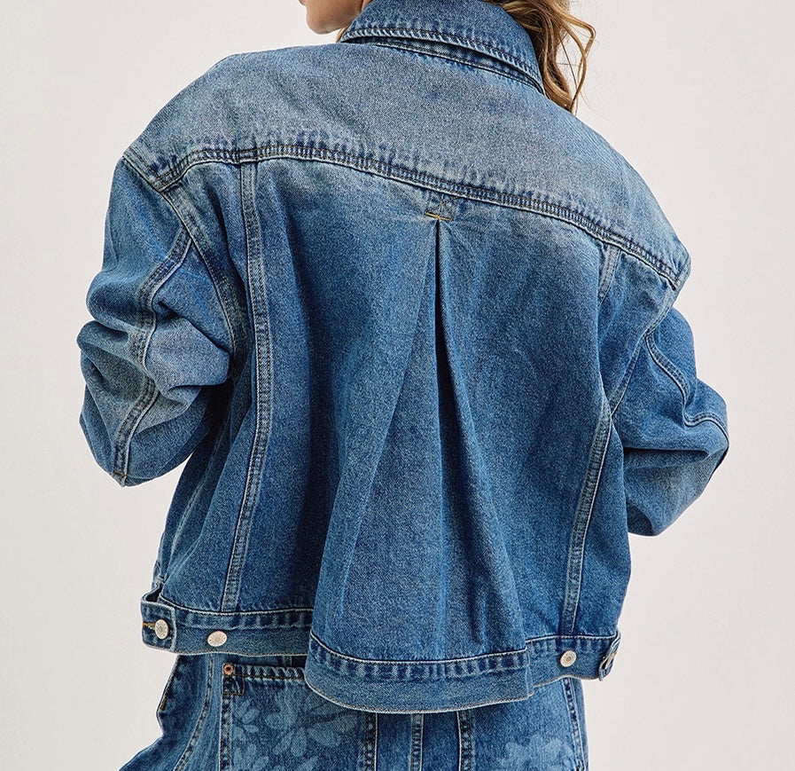 Medium Wash Denim Jacket