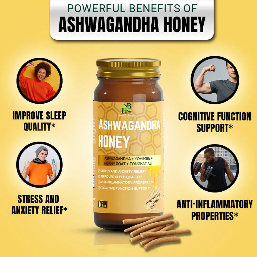 Ashwagandha Honey 16oz