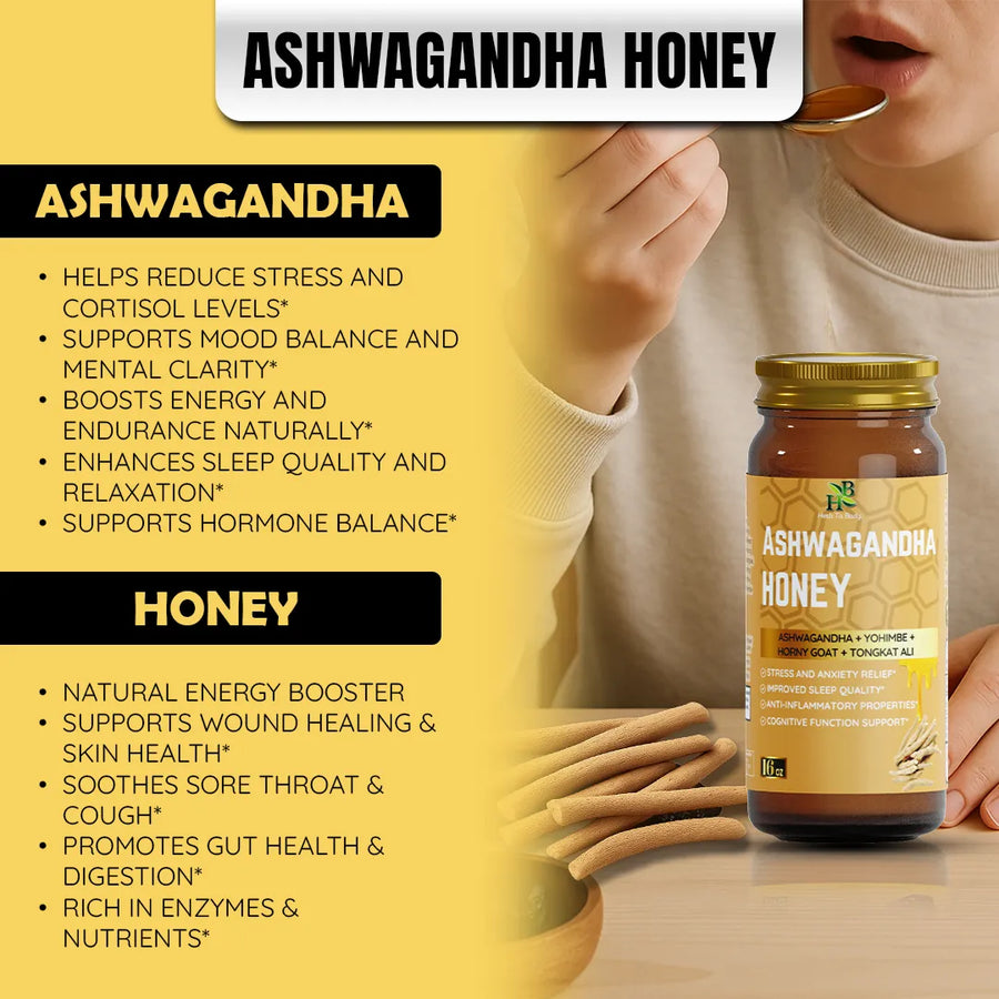 Ashwagandha Honey 16oz
