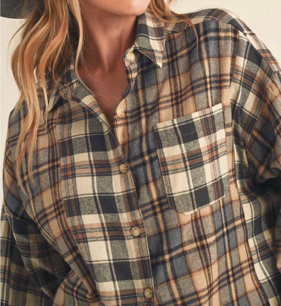 Noelle Flannel Shirt