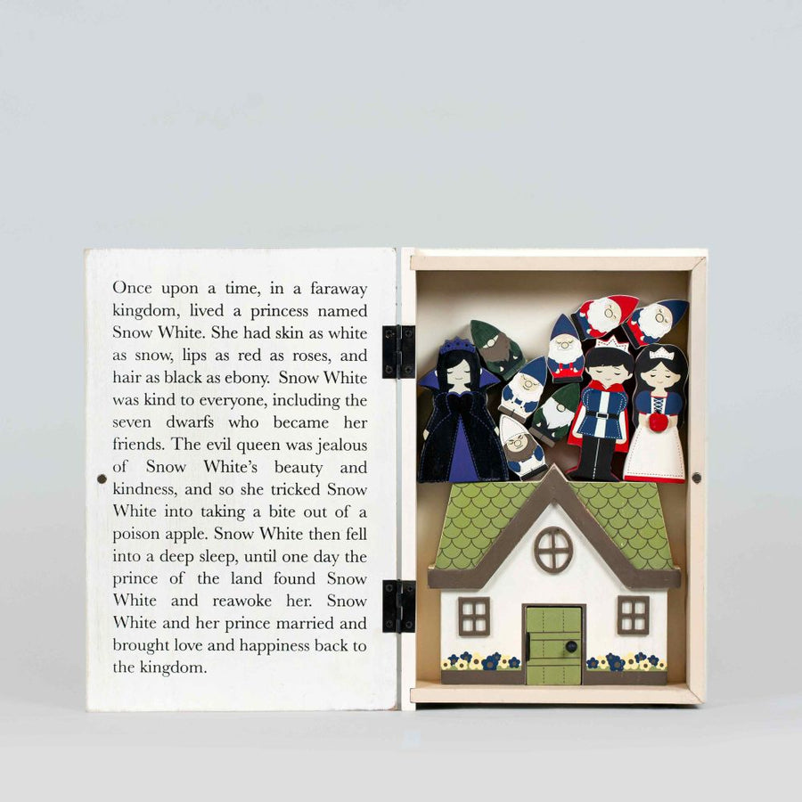 Snow White Wood Storybook Set