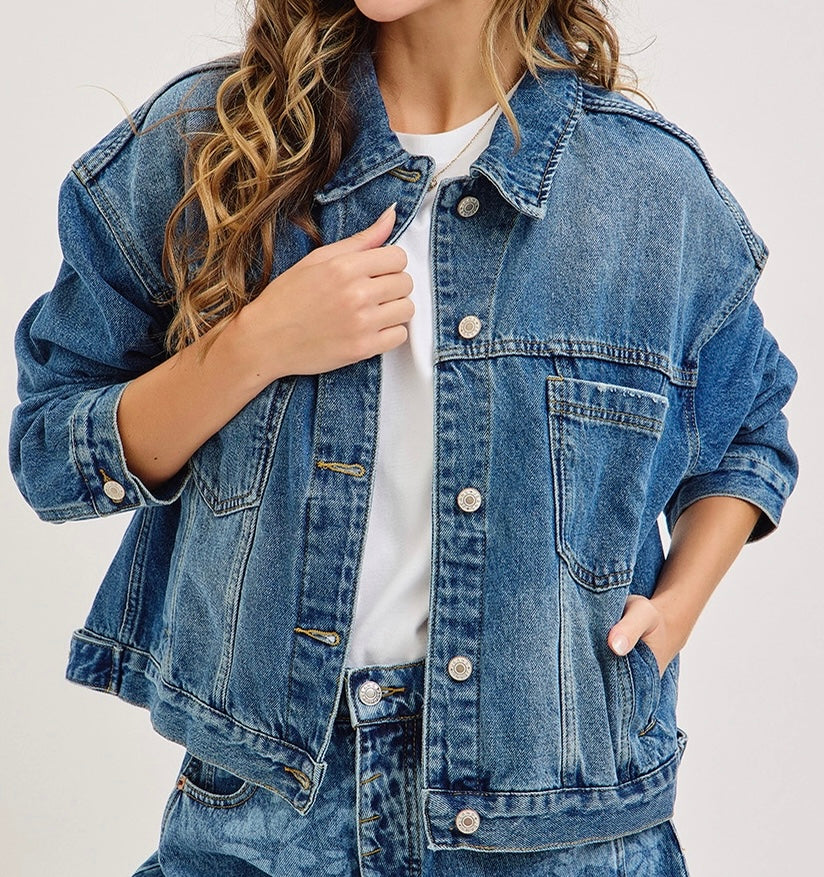 Medium Wash Denim Jacket