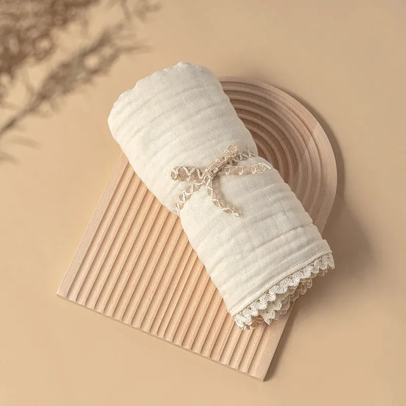 Muslin Baby Blanket - 100% Organic Cotton