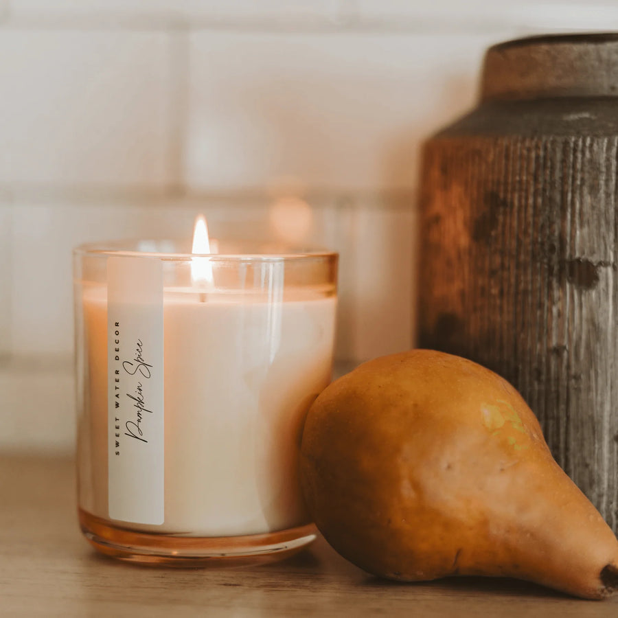 Pumpkin Spice 12oz Sandstone Jar Candle